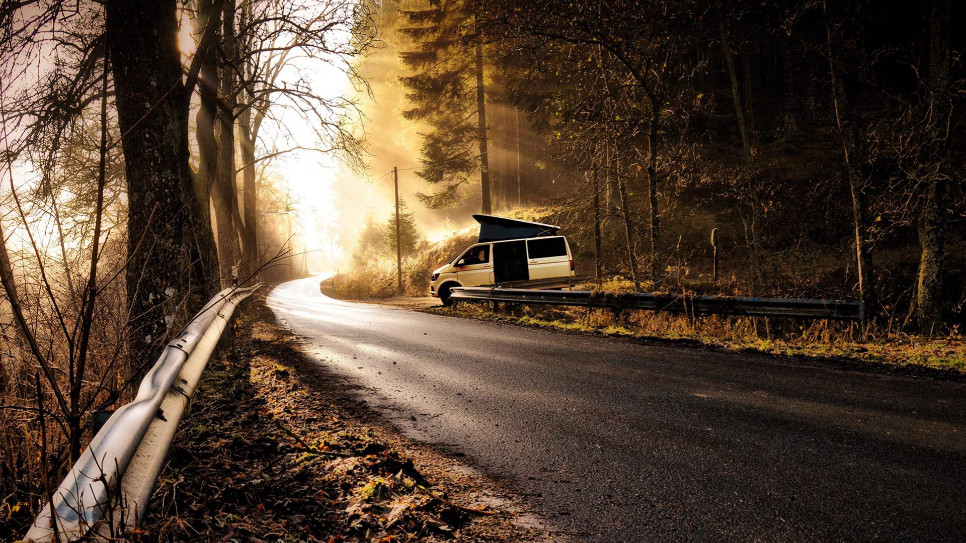 About Smart Van Conversions Campervan off road in the forest